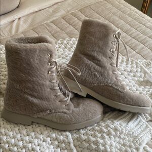 Cozy Stuart Weitzman Shearling boots